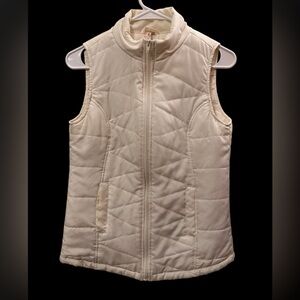 Quilted Vest in Ivory color by Red Camel. EUC